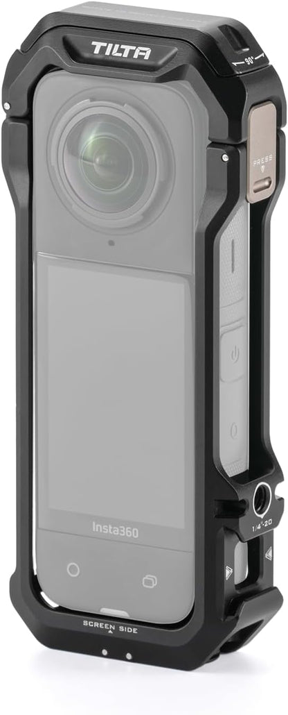 Marco Protector Completo Tilta para Insta360 X4 | Jaula de Aluminio Premium