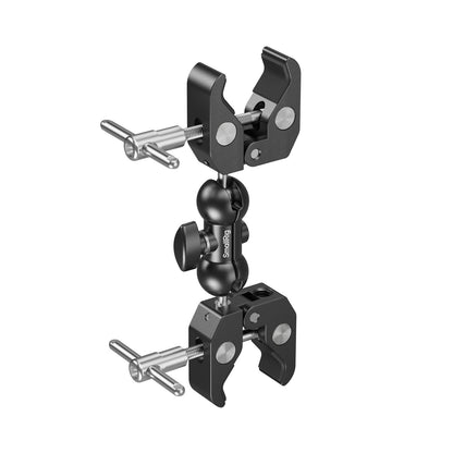 Doble Pinza Tipo Cangrejo de Alta Resistencia SmallRig 5331 | Soporte de Montaje Articulado Universal