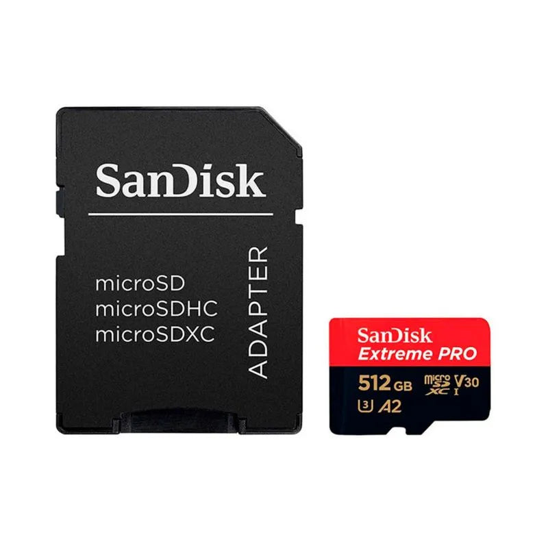 SanDisk Memoria microSD 512GB Extreme