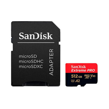 SanDisk Memoria microSD 512GB Extreme