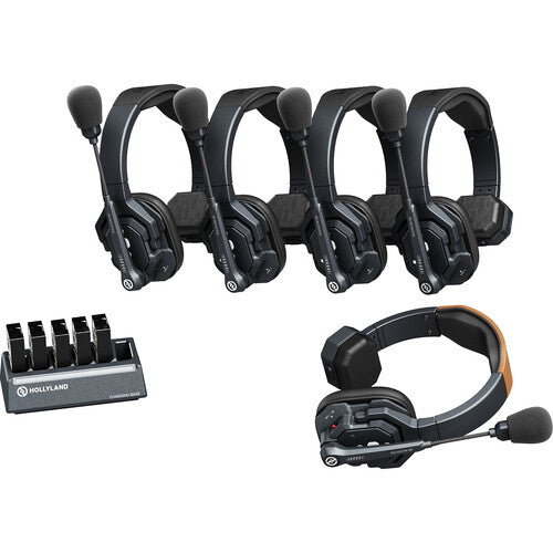 Hollyland SOLIDCOM SE 5S – INTERCOM INALÁMBRICO PROFESIONAL + Combo (Accesorios)