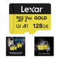 Memoria micro SD Lexar 128GB  Gold Uhs ii V60 280Mbps