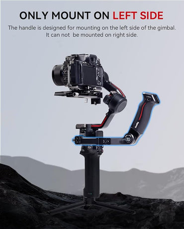 Mango de Agarre Tipo Sling SmallRig 3028D para Estabilizadores DJI | Empuñadura de Ángulo Bajo
