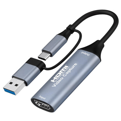 Tarjeta de Captura de Video HDMI a USB (Entrada 4K a 30Hz / Captura Full HD 1080p)