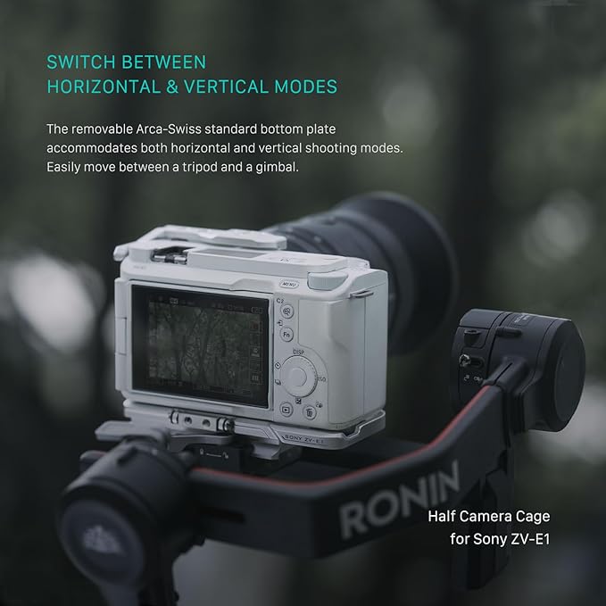 Jaula Media Tilta Half Camera Cage para Sony ZV E1