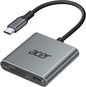 Acer Lector de Tarjetas SD, USB A 3.0 a Micro Memoria Aluminio Gris