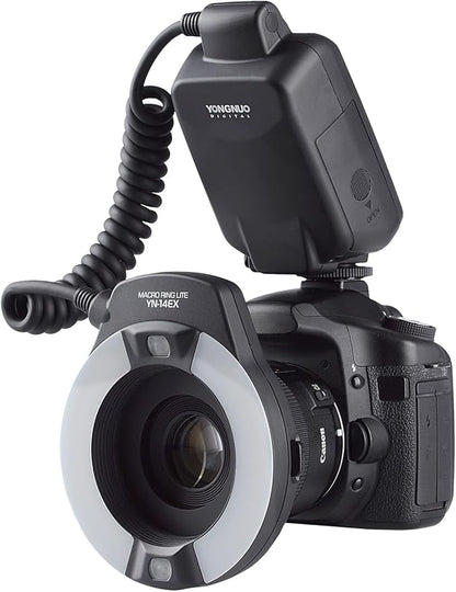 Flash de Anillo para Macro Yongnuo YN14EX | Iluminación de Precisión
