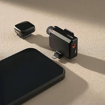 Adaptador de Micrófono Mini a Lightning | Conexión de Audio para iPhone