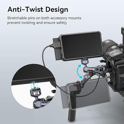 Brazo Mágico Articulado SmallRig 3873 con Cabezales de Bola Dobles | Soporte de Expansión Profesional