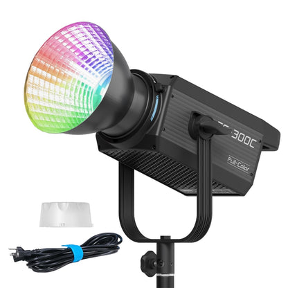Nanlite FS-300C RGBW – Foco LED de Estudio Profesional a Color con Montura Bowens