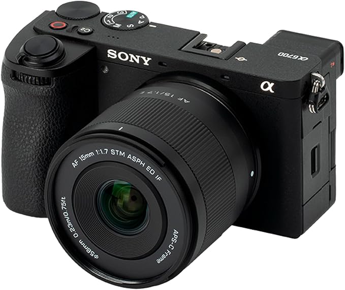 Lente Viltrox APS C AF 15 F 1.7 Montura E | Objetivo Fijo Gran Angular con Autoenfoque
