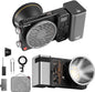 Zhiyun Molus X100 Combo – Kit Portátil de 100W Bicolor con Batería Grip y Maleta