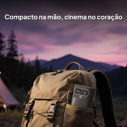 Proyector de Camping VEVSHAO V30 Mini 1080 Recargable | Cine Portátil al Aire Libre