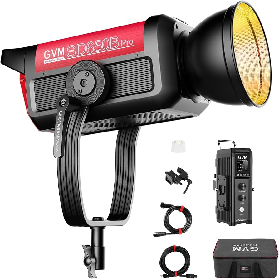 Monoluz LED COB Profesional GVM PRO SD650B / SD650C (650W)
