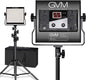 Kit de Iluminación GVM 480LS – Paneles LED Profesionales Bicolor con Control por App y Estructura de Metal