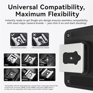 Mini flash Portátil Ulanzi SL03 Spark Lite | Sistema de Iluminación Compacto para Fotografía y Video