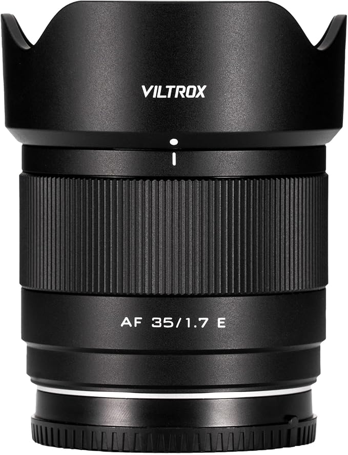 Lente Viltrox APS C AF 35 F 1.7 Montura E | Objetivo Fijo Estándar con Autoenfoque