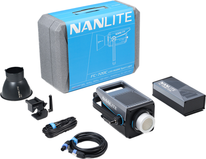 Foco LED Nanlite FC 720 C RGBW | Luz de Video Profesional a Todo Color