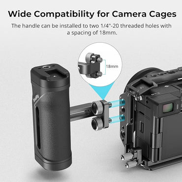 Mango Lateral Mini y Ligero SmallRig 4755 | Empuñadura Ergonómica para Jaulas