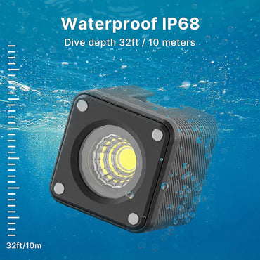 Ulanzi L2 RGB Waterproof IP68 – Micro Iluminador LED Profesional Sumergible y Magnético