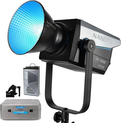 Foco LED Nanlite FC 720 C RGBW | Luz de Video Profesional a Todo Color