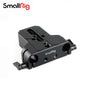 Placa Base de Perfil Bajo SmallRig 1674 con Abrazadera Doble para Varillas de 15 Milímetros | Soporte Profesional