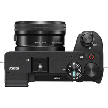 Sony Alpha a6700 Kit Profesional – Cámara Mirrorless APS-C con Lente 16-50mm OSS