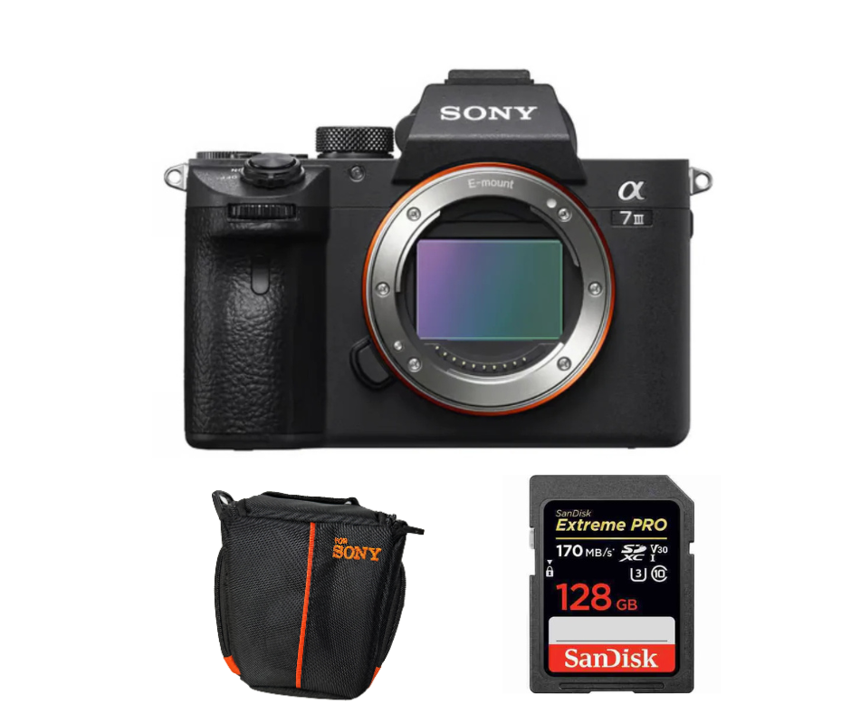 Sony A7 III | Cuerpo + Memoria SD 128 GB 170 MB/s + Estuche – EOA Tecnología