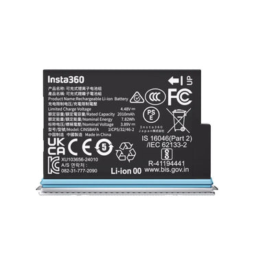 Batería de Litio Insta360 X4 de Alta Capacidad | Celda de Energía de Repuesto para Cámara 360