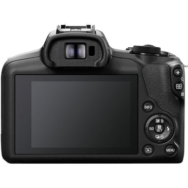 Canon EOS R100 + Lente 18-45mm | Kit Creadores con 64GB y Estuche