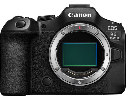 Canon EOS R6 Mark III Profesional – Cámara Mirrorless Full Frame (Cuerpo) – Potencia Cinematográfica y Alta Resolución