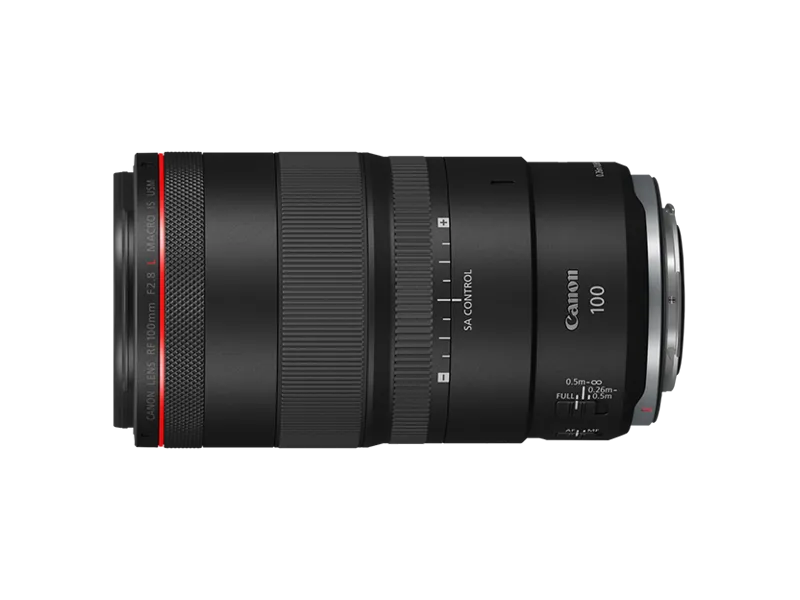 Lente Canon RF 100mm f/2.8 L Macro IS USM – Macro Profesional con Aumento 1.4x para Montura RF
