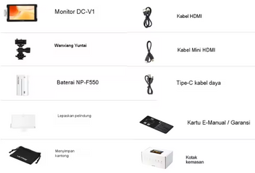 Monitor de Campo Viltrox DC V1 | Pantalla Táctil Full HD de 5.5 pulgadas