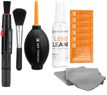 Kit de Limpieza Profesional K&F Concept 15 en 1 para Cámaras y Ópticas