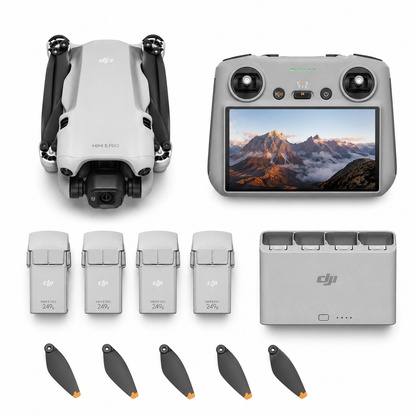 Drone DJI Mini 5 Pro Camera Drone Bundle (4 Baterías + Control con Pantalla)
