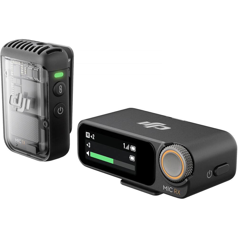 DJI Mic 2 Sistema de Micrófono Inalámbrico para 2 Personas