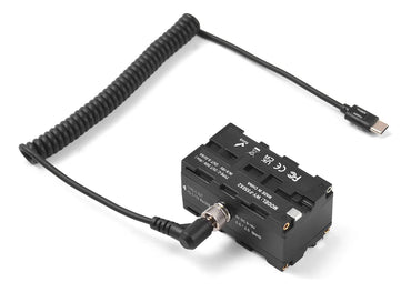 Adaptador de Batería NP F a D Tap y USB | Cargador y Distribuidor de Energía Multifuncional