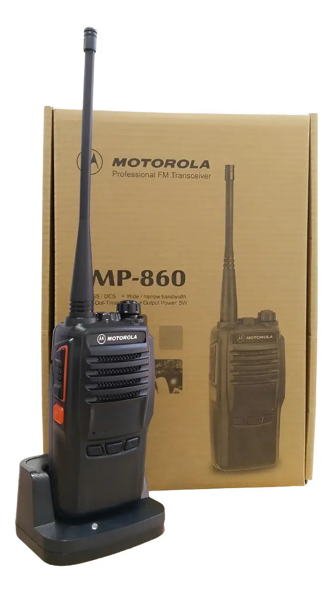 Radio Motorola SMP 860 Professional FM Transceiver | Sistema de Comunicación Robusto y Confiable