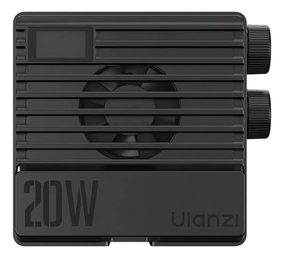Luz LED RGB Ulanzi LE20 de 20W - Panel de Video Alta Potencia - Batería 4000mAh - 2500K-9000K