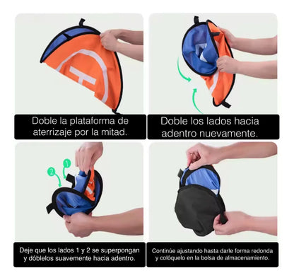 DJI PISTA DE ATERRIZAJE – HELIPUERTO PARA DRON GRANDE + Combo (Accesorios)