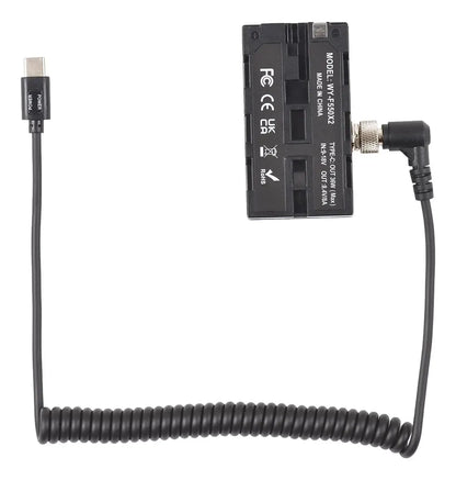 Adaptador de Batería NP F a D Tap y USB | Cargador y Distribuidor de Energía Multifuncional