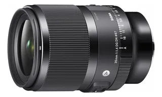 Lente Sigma 35mm f/1.4 DG DN Art para Sony E – Objetivo Gran Angular Premium Rediseñado para Mirrorless Full Frame
