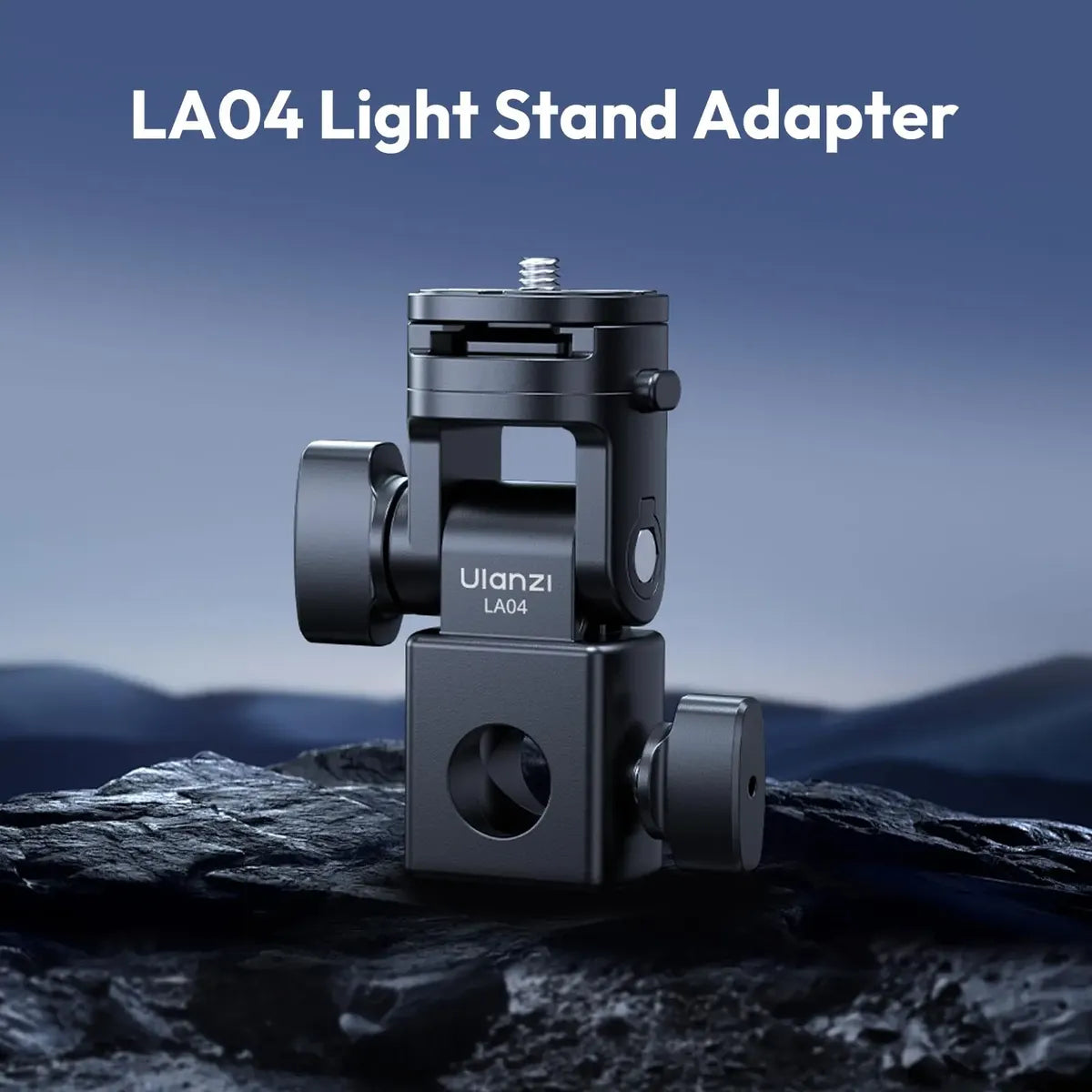 Adaptador de Soporte de Luz Articulado Ulanzi LA04 con Soporte para Sombrilla | Rótula Profesional para Flash