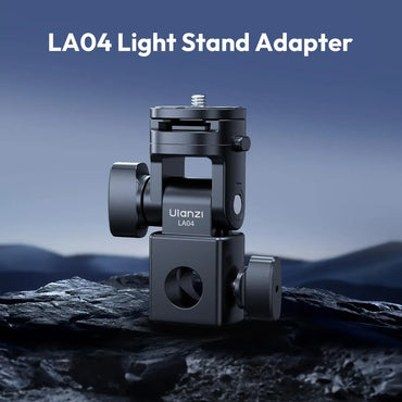 Adaptador de Soporte de Luz Articulado Ulanzi LA04 con Soporte para Sombrilla | Rótula Profesional para Flash