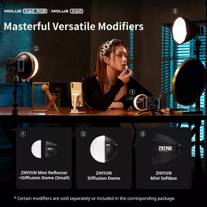 Zhiyun Molus X60 RGB Combo