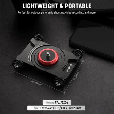 Dolly de Mesa Manual Neewer SD001 de Ángulos Ajustables | Sistema de Deslizamiento de Precisión