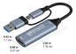 Tarjeta de Captura de Video HDMI a USB (Entrada 4K a 30Hz / Captura Full HD 1080p)