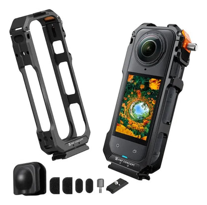 Jaula Protectora de Aluminio K&F Concept para Cámara Insta360 X4