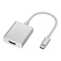 Cable adaptador USB 3.1 tipo C a HDMI hembra HDTV para nuevo Macbook y Chromebook