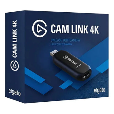 Elgato Cam Link 4K - Transforma tu Cámara en una WebCam Pro - USB 3.0